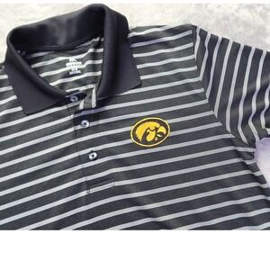 University of Iowa Hawkeyes Golf Polo Shirt Men's Size M‎ NCAA